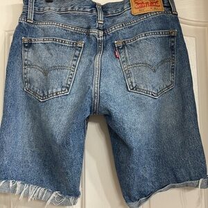 Levi's 511 Blue Denim Shorts Size 31